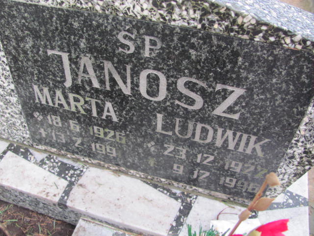 Ludwik Janosz 1922 Bieruń Stary Bartłomieja Apostoła - Grobonet - Wyszukiwarka osób pochowanych