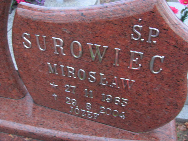 Jadwiga Surowiec  1942 Bieruń Stary Bartłomieja Apostoła - Grobonet - Wyszukiwarka osób pochowanych