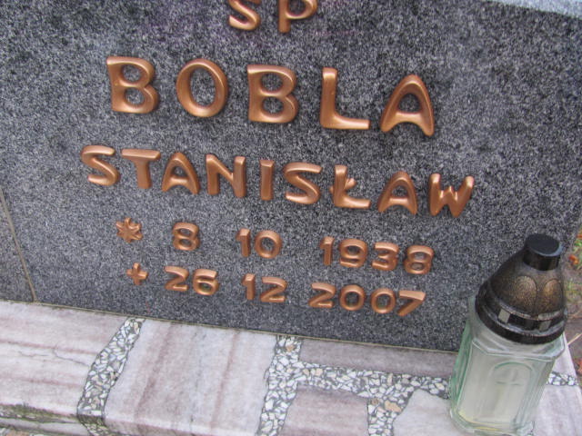 Stanisław Bobla 1938 Bieruń Stary Bartłomieja Apostoła - Grobonet - Wyszukiwarka osób pochowanych