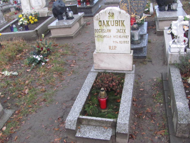 Bogusław Jakubik 1954 Bieruń Stary Bartłomieja Apostoła - Grobonet - Wyszukiwarka osób pochowanych