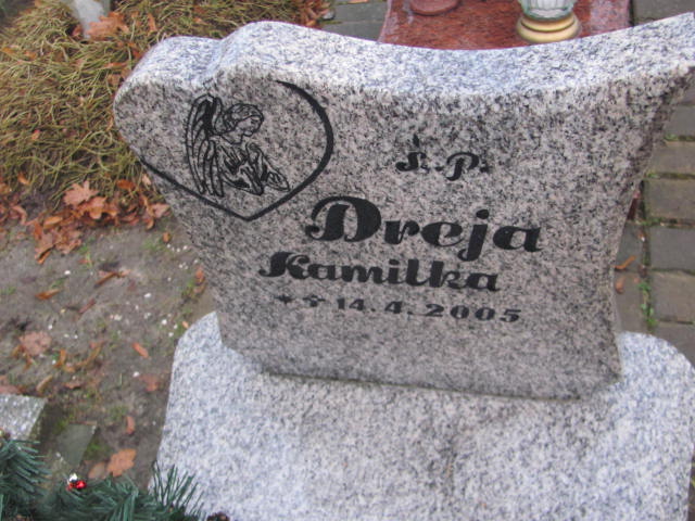 Kamila Dreja 2005 Bieruń Stary Bartłomieja Apostoła - Grobonet - Wyszukiwarka osób pochowanych