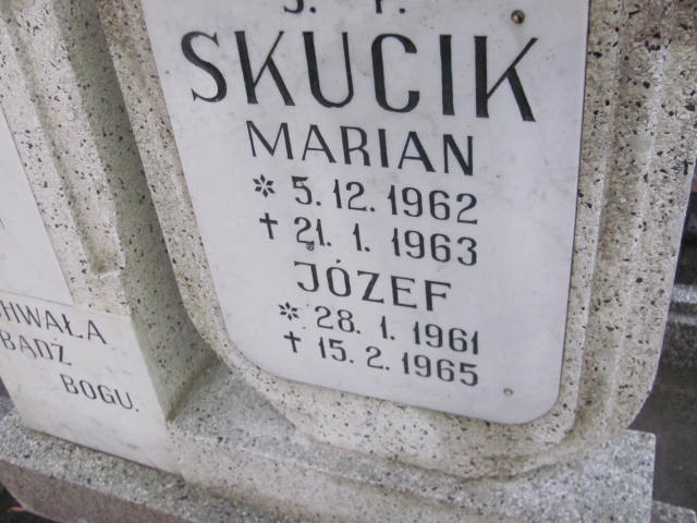 Marian Skucik 1962 Bieruń Stary Bartłomieja Apostoła - Grobonet - Wyszukiwarka osób pochowanych