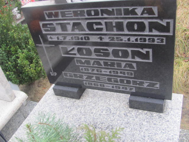 Grzegorz Łosoń 1868 Bieruń Stary Bartłomieja Apostoła - Grobonet - Wyszukiwarka osób pochowanych