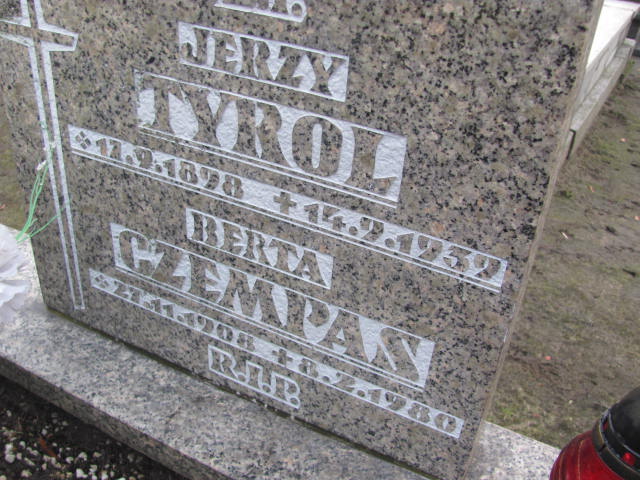 Jerzy Tyrol 1898 Bieruń Stary Bartłomieja Apostoła - Grobonet - Wyszukiwarka osób pochowanych