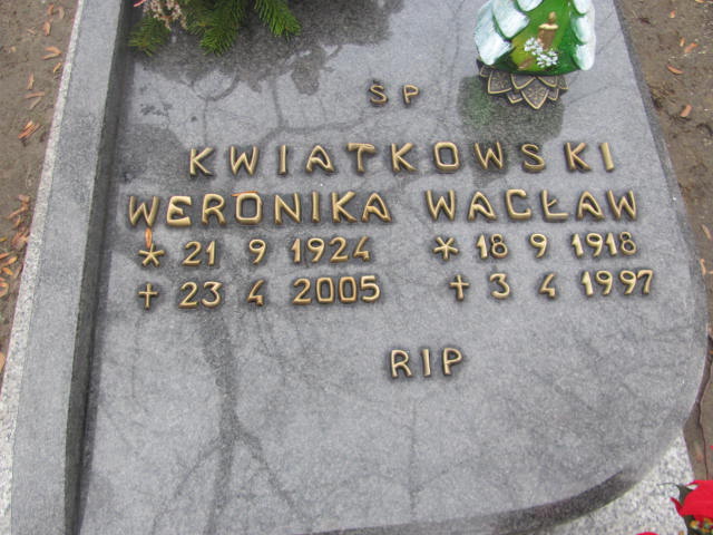 Grób Wacław Kwiatkowski