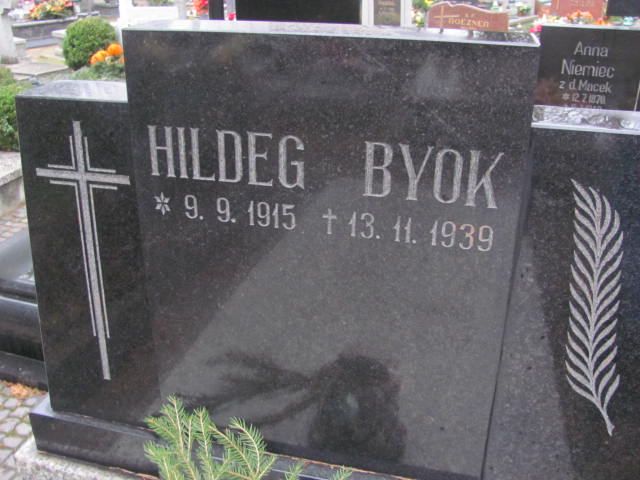 Hildegarda Byok 1915 Bieruń Stary Bartłomieja Apostoła - Grobonet - Wyszukiwarka osób pochowanych