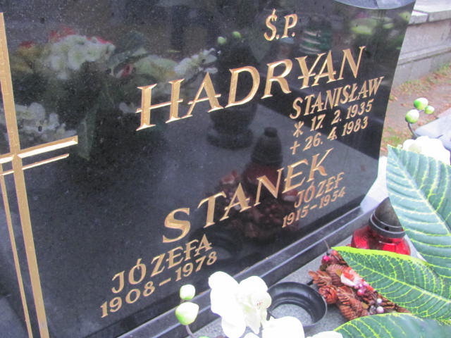 Józef Stanek 1915 Bieruń Stary Bartłomieja Apostoła - Grobonet - Wyszukiwarka osób pochowanych