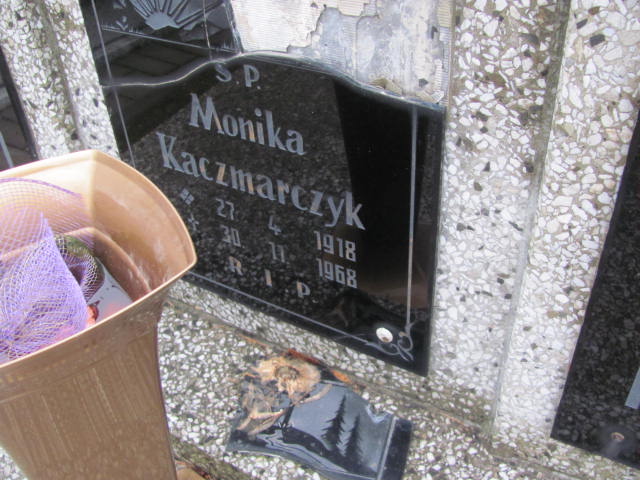 Monika Kaczmarczyk 1918 Bieruń Stary Bartłomieja Apostoła - Grobonet - Wyszukiwarka osób pochowanych