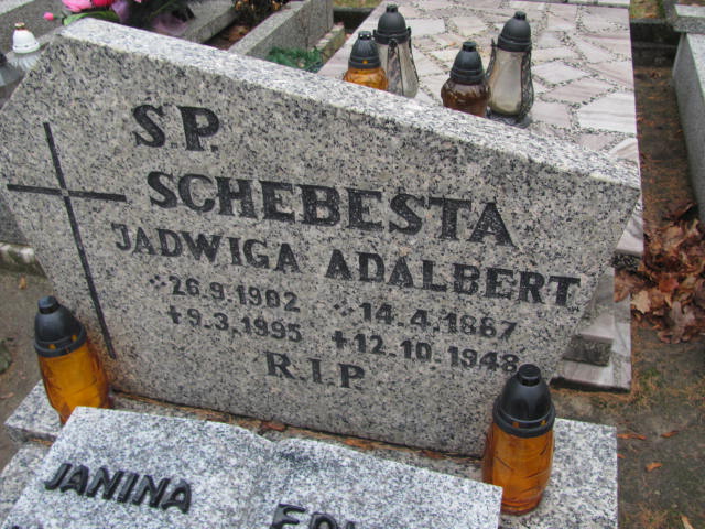 Adalbert Schebesta 1887 Bieruń Stary Bartłomieja Apostoła - Grobonet - Wyszukiwarka osób pochowanych