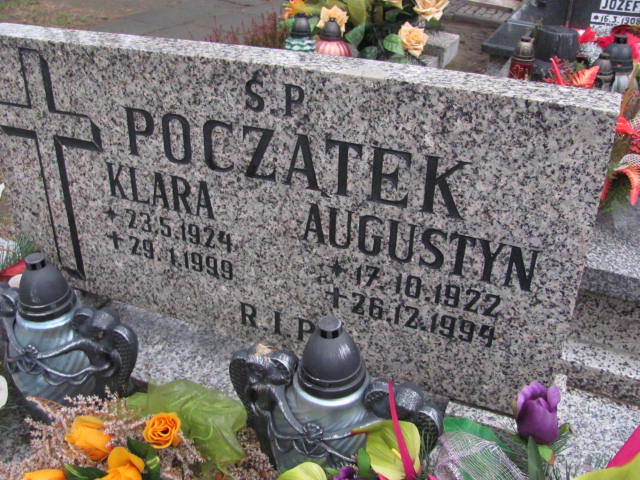 Augustyn Początek 1922 Bieruń Stary Bartłomieja Apostoła - Grobonet - Wyszukiwarka osób pochowanych