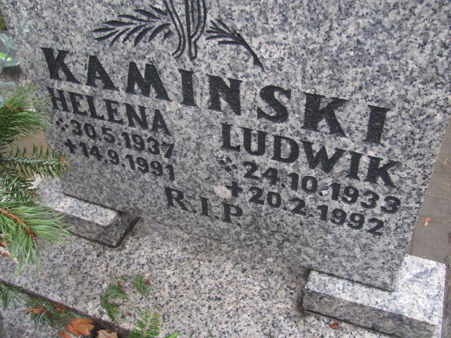 Helena Kamińska 1937 Bieruń Stary Bartłomieja Apostoła - Grobonet - Wyszukiwarka osób pochowanych