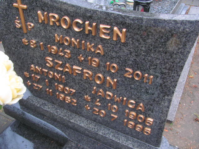 Antoni Szafron 1907 Bieruń Stary Bartłomieja Apostoła - Grobonet - Wyszukiwarka osób pochowanych