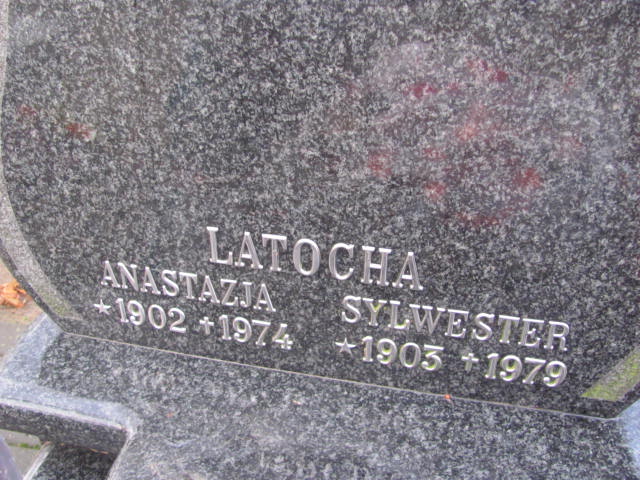 Sylwester Latocha 1902 Bieruń Stary Bartłomieja Apostoła - Grobonet - Wyszukiwarka osób pochowanych