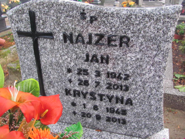 Krystyna Najzer  1945 Bieruń Stary Bartłomieja Apostoła - Grobonet - Wyszukiwarka osób pochowanych