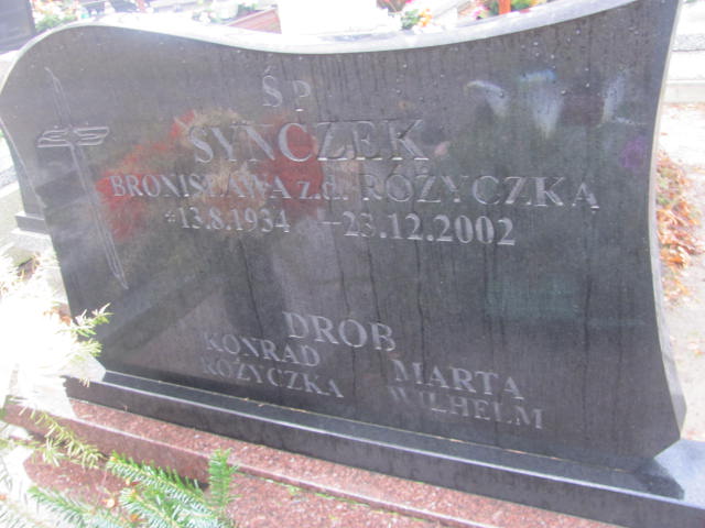 Bronisława Synczek 1934 Bieruń Stary Bartłomieja Apostoła - Grobonet - Wyszukiwarka osób pochowanych