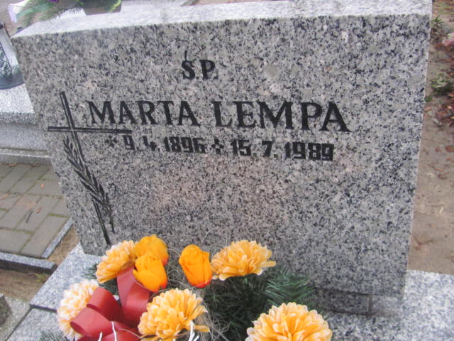 Grób Marta Lempa