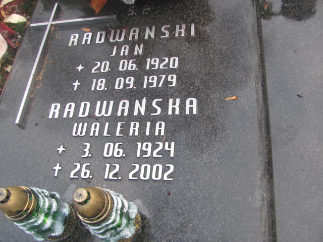 Waleria Radwańska 1924 Bieruń Stary Bartłomieja Apostoła - Grobonet - Wyszukiwarka osób pochowanych