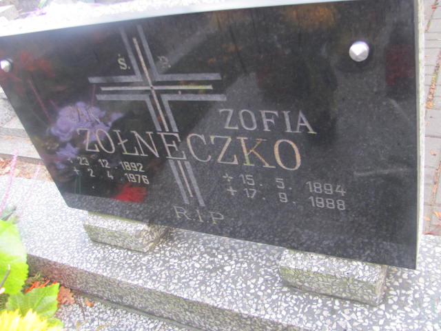 Jan Żołneczko 1892 Bieruń Stary Bartłomieja Apostoła - Grobonet - Wyszukiwarka osób pochowanych