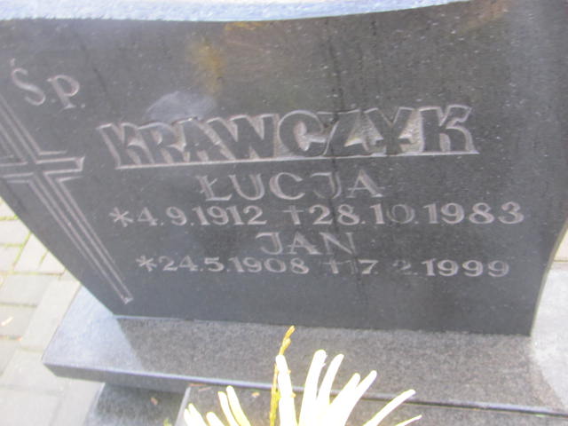 Grób Łucja Krawczyk