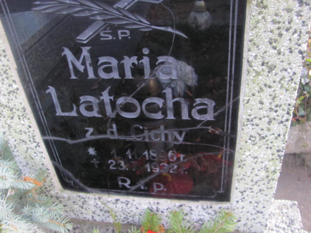 Maria Latocha 1896 Bieruń Stary Bartłomieja Apostoła - Grobonet - Wyszukiwarka osób pochowanych
