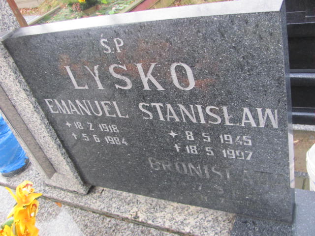 Bronisława Lysko 1946 Bieruń Stary Bartłomieja Apostoła - Grobonet - Wyszukiwarka osób pochowanych