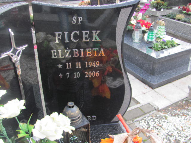 Elżbieta Ficek 1949 Bieruń Stary Bartłomieja Apostoła - Grobonet - Wyszukiwarka osób pochowanych