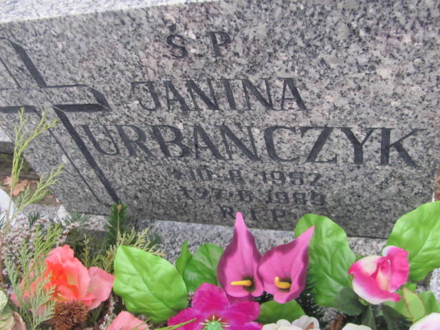 Janina Urbańczyk 1952 Bieruń Stary Bartłomieja Apostoła - Grobonet - Wyszukiwarka osób pochowanych