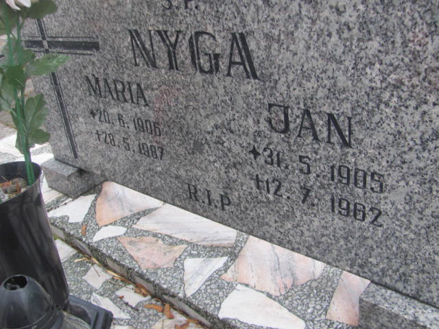 Jan Nyga 1905 Bieruń Stary Bartłomieja Apostoła - Grobonet - Wyszukiwarka osób pochowanych